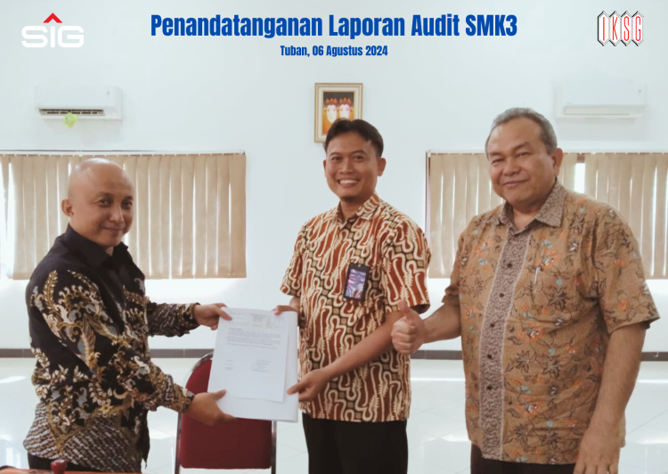 IKSG Berhak Cantumkan Logo SMK3 dan ISO dalam Produk